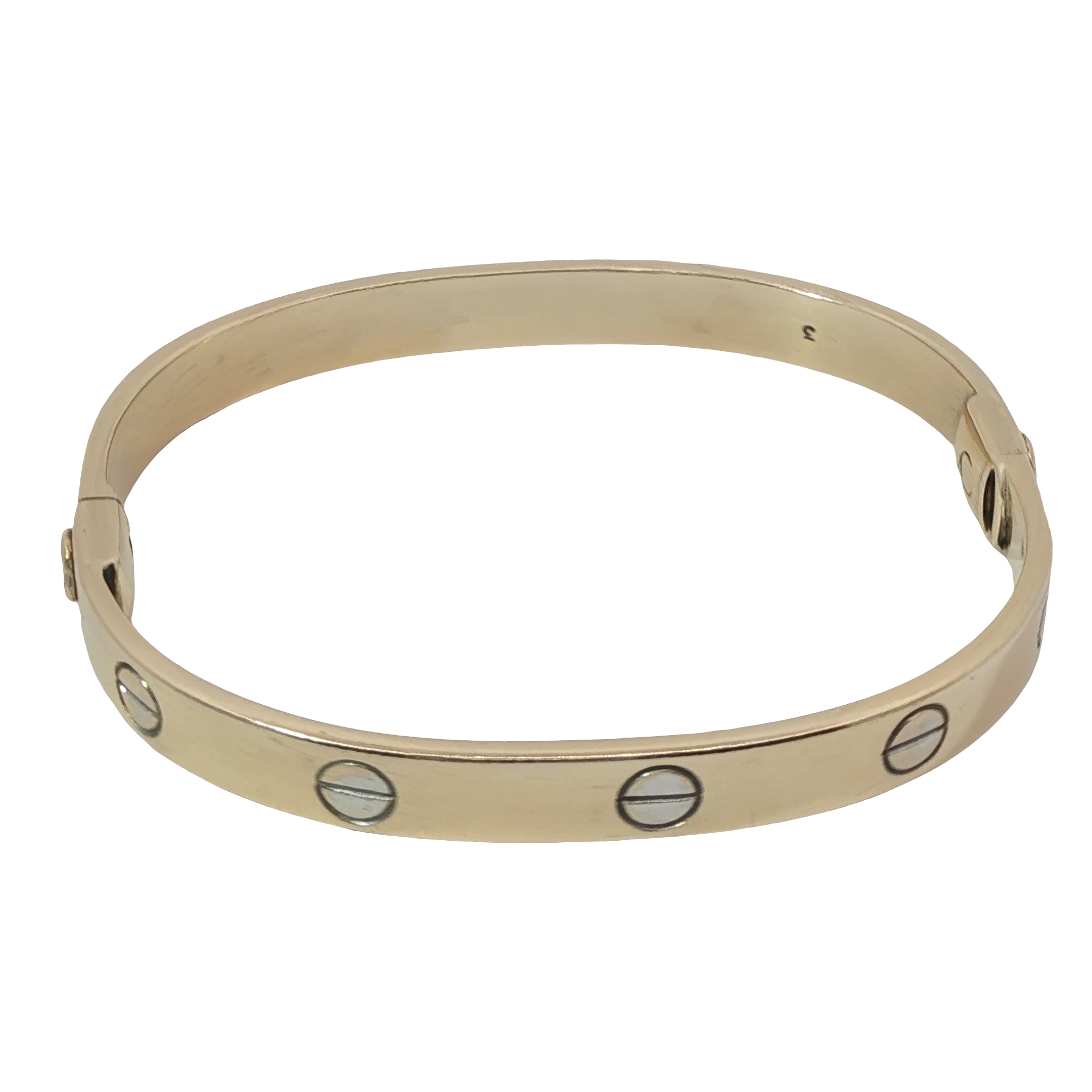 7.5” Pre-owned 9CT Screw Bangle (28.73g)