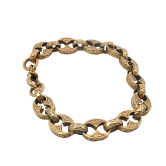 8” Pre-owed 9CT Figure of 8 Belcher Bracelet (22.22g)