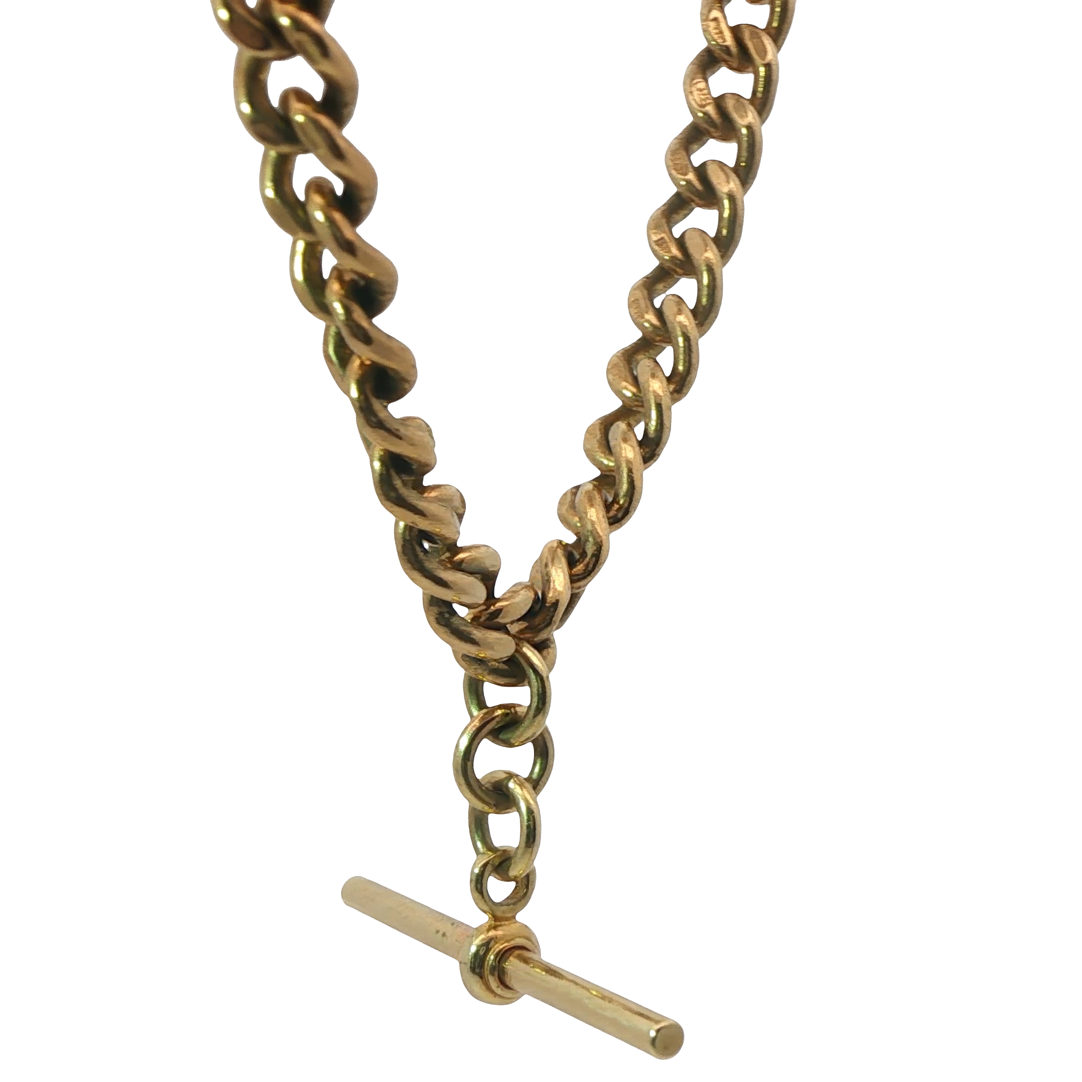 20” Pre-owned 9CT T-Bar Chain Necklace (45.91g)