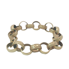 9" Pre-owned 9CT Belcher Bracelet (28.26g)