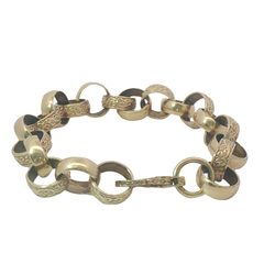 9" Pre-owned 9CT Belcher Bracelet (28.26g)