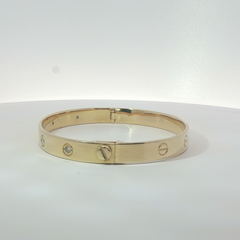 6.5" Pre-Owned 9ct Screw Bangle ( 27.46g)