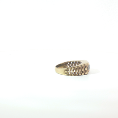 Size P Pre-Owned 9CT CZ Stone Set Ring (4.40g)