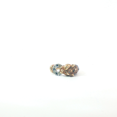 Size L Pre-Owned 9CT Leppard Head Ring (3.89g)