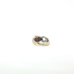 Size L Pre-Owned 9CT Leppard Head Ring (3.89g)
