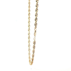 18" Pre-Owned 9CT Rope Chain (5.4g)