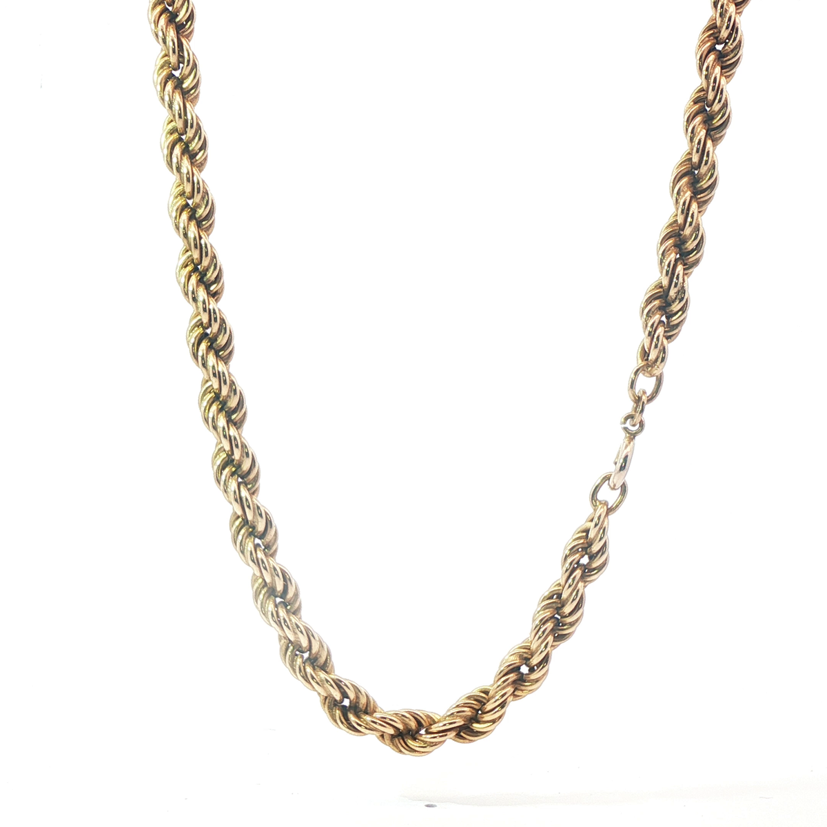 28" Pr-Owned 9ct Rope Chain (32.01g)