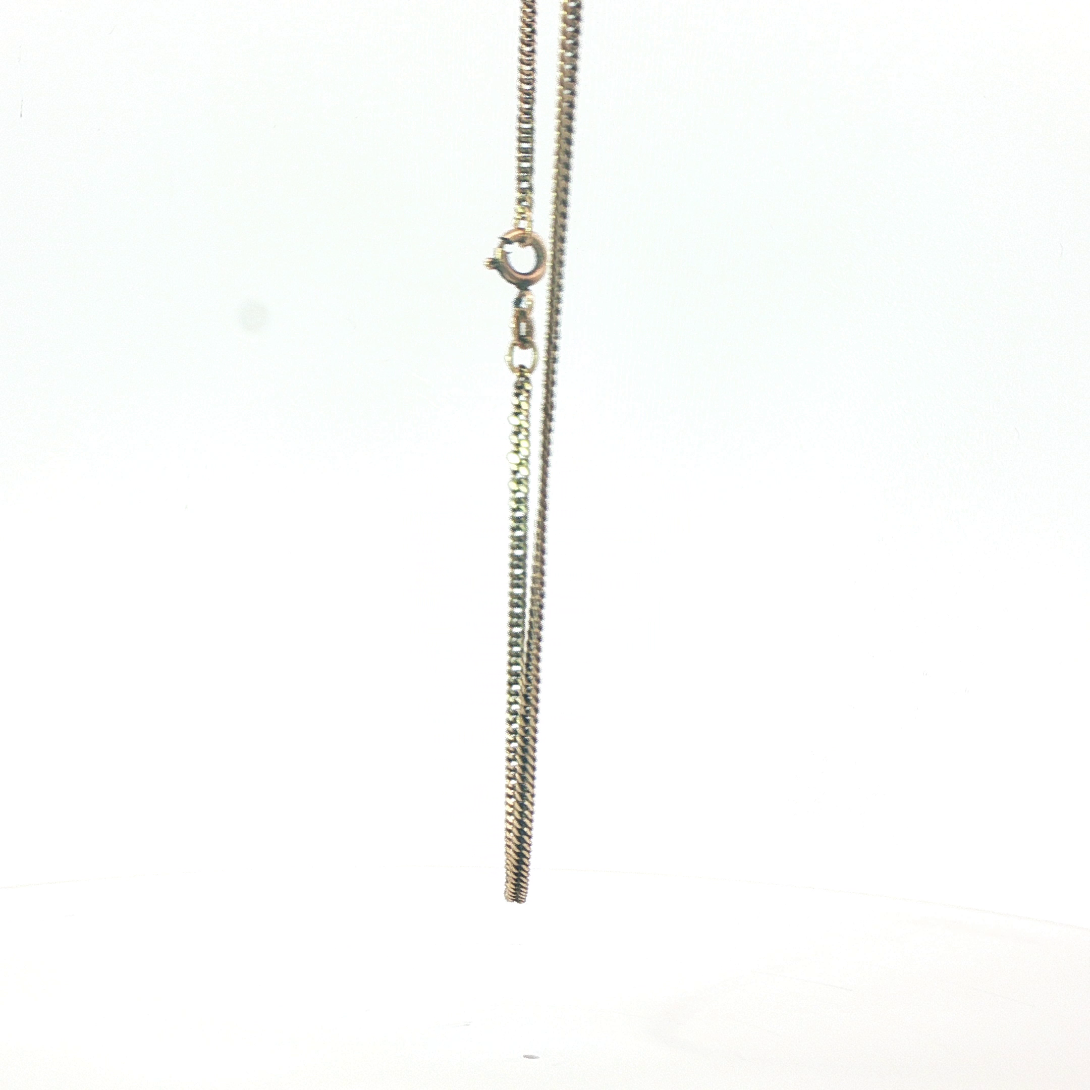 18" Pre-Owned 9CT Flat Curb Chain (4.17g)