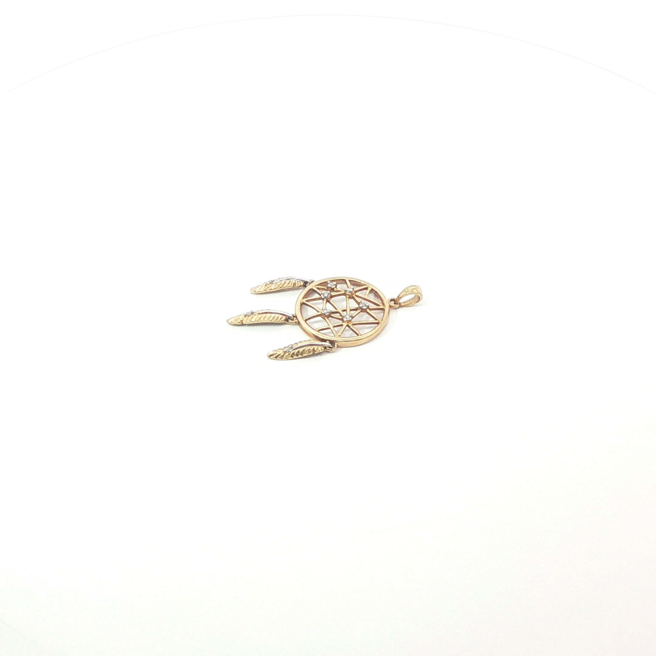 35mm Pre-Owned 9CT Dream Catcher Pendent (2.37g)