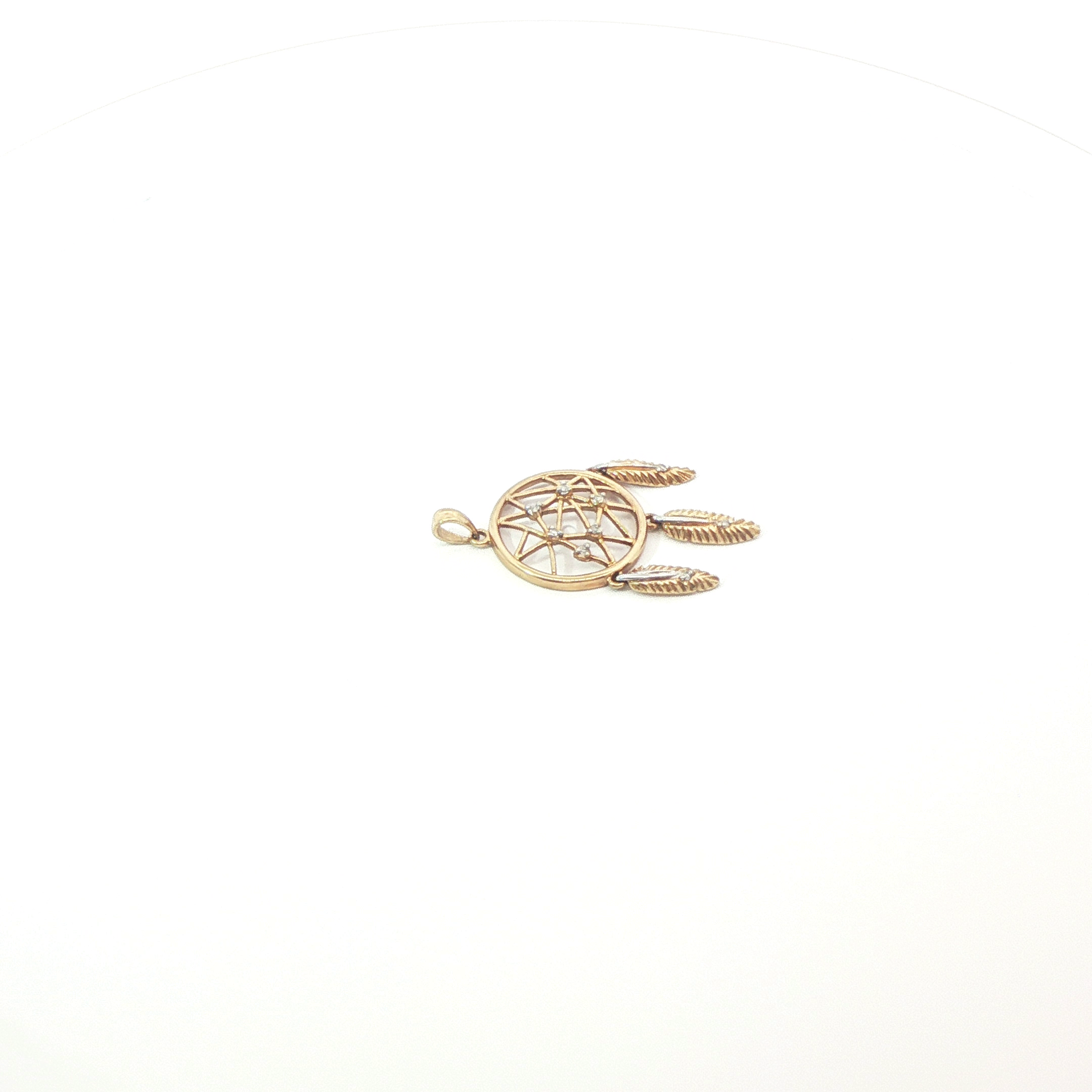 35mm Pre-Owned 9CT Dream Catcher Pendent (2.37g)
