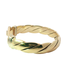 7.25" Pre-owned 9CT Hook & Loop Bangle (91.95g)