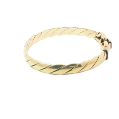 7.5"- Pre-Owned-9ct-Double hook Bangle ( 36.82g )
