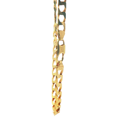 18" - Pre-Owned - 9ct - Flat Curb Chain - ( 22.08g )