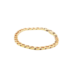 7" - Pre-Owned - 9ct - Flat Curb Bracelet - ( 9.26g )