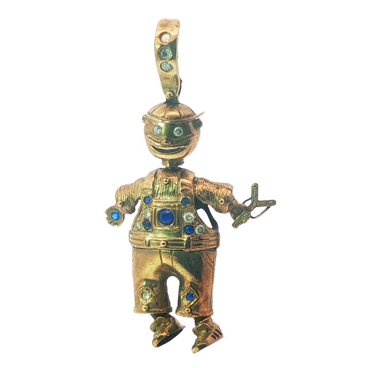 9CT Pre-owned FU2 Slingshot Boy Pendant (23.05g)