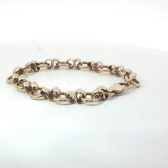 7" - Pre Owned - 9ct - Curl Link Bracelet - ( 25.16g )