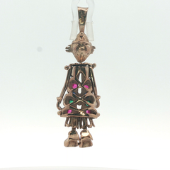 2" - Pre Owned - 9ct - Clown Pendent ( 7.05g )