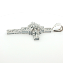 4" long - Pre Owned - 9ct - Cross Pendent - ( 27.41g )