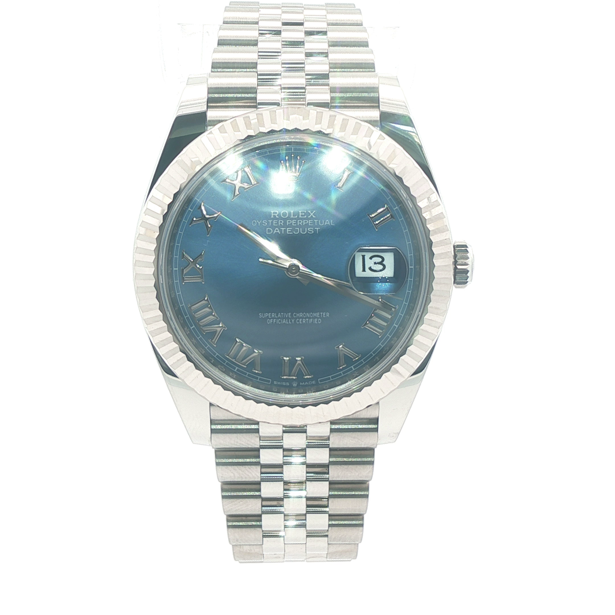 Rolex Datejust – 126334 (2021 | Blue Roman Dial | Full Set) | 41mm | Automatic