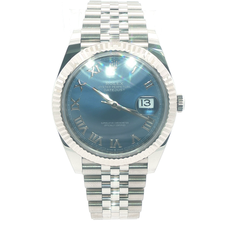 Rolex Datejust – 126334 (2021 | Blue Roman Dial | Full Set) | 41mm | Automatic