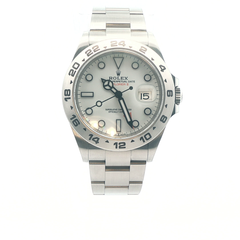 Rolex Explorer II – 226570 (2022 | Polar White Dial | Box &amp; Papers) | 42mm | Automatic