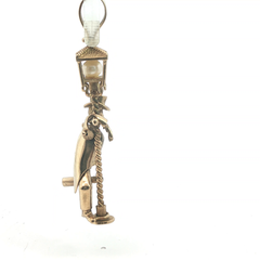 2.45'' - Pre Owned - 9ct - Drunken Man And post Pendant - (12.07g)