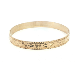 7.75'' - Pre Owned - 9ct - Slave Bangle - ( 12.98 )