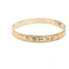 7.75'' - Pre Owned - 9ct - Slave Bangle - ( 12.98 )