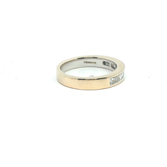 18k-Eternity Ring- Princess & Baguette cut