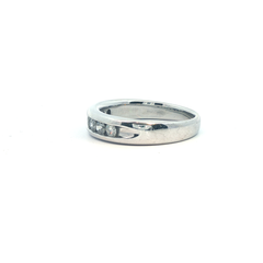 Diamond Half Eternity Ring – 14ct White Gold - Goldbank Jewellers