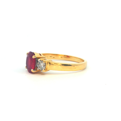 18k Ruby & Diamond Trilogy