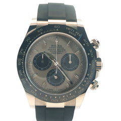 Rolex Daytona 18ct White Gold on Oyster Flex - 116519LN - 2021 - Full Set