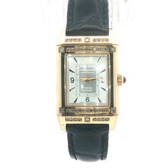 Jaeger-LeCoultre Reverso – 18ct Yellow Gold Diamond & Ruby – Mechanical Wind – Watch Only