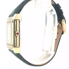 Jaeger-LeCoultre Reverso – 18ct Yellow Gold Diamond & Ruby – Mechanical Wind – Watch Only