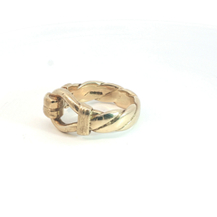 Size X - Pre-Owned - 9ct - Hook Ring - ( 13.62g )