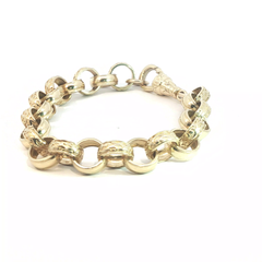 8'' - Pre Owned - 9ct - Belcher Bracelet - ( 27.04g )