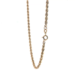 21'' - Pre Owned - 9ct - Rope Chain - ( 4.66g )