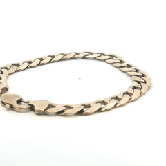 8'' - Pre Owned - 9ct - Curb Bracelet - ( 30.15g )