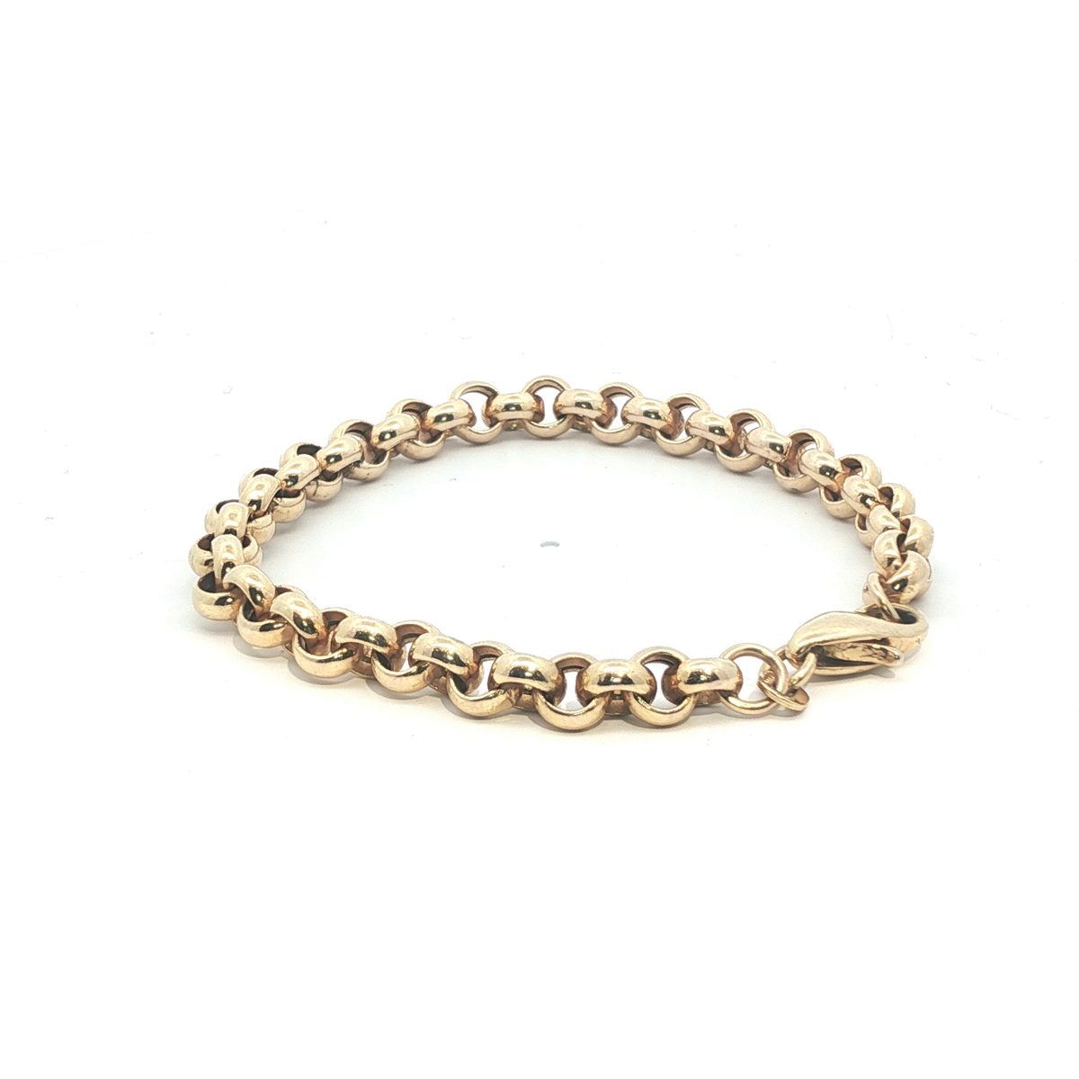 7'' - Pre Owned - 9ct - Belcher Bracelet - ( 5.89g )