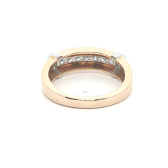 18k-0.5TCW-Mens Diamond Band