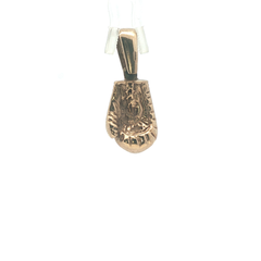 1.25'' - Pre Owned - 9ct - Stone Set Boxing Glove Pendent - ( 7.94g )