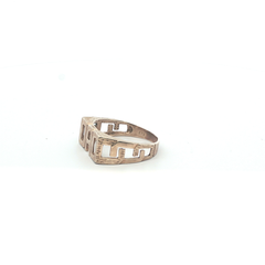 Size Q - Pre Owned - 9ct - Dad Ring - ( 3.2g )