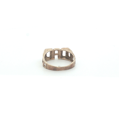 Size Q - Pre Owned - 9ct - Dad Ring - ( 3.2g )