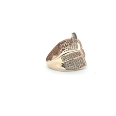 Size S 1/2 - New - 9ct - Stone Set Star Ring - ( 10.65g )