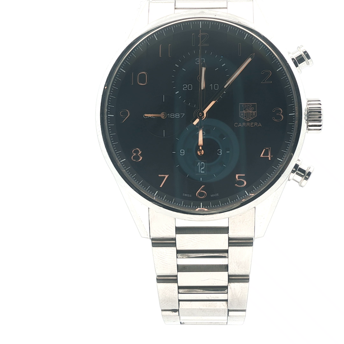 Tag Heuer Carrera 1887 – CAR2014 (2017 | Box & Papers) | 44mm | Automatic Chronograph