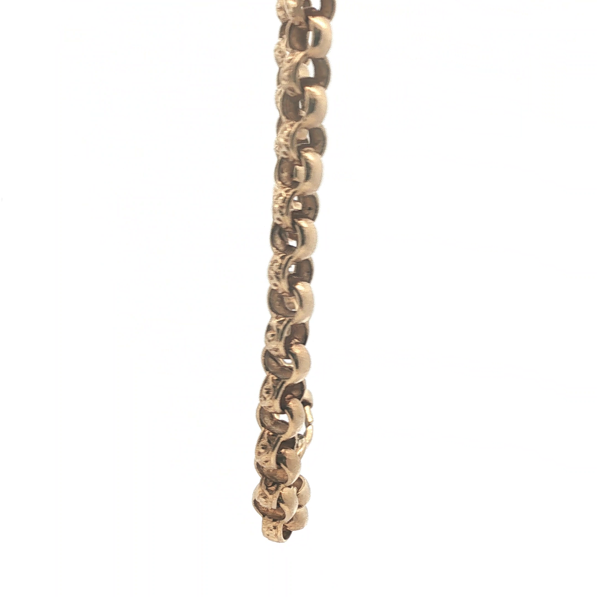 18'' - Pre Owned - 9ct - Belcher Pattered Chain - ( 36.02g )