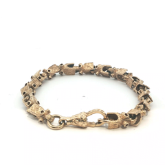 9'' - Pre Owned - 9ct - Lego Bracelet - ( 25.18g )