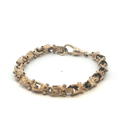 9'' - Pre Owned - 9ct - Lego Bracelet - ( 25.18g )