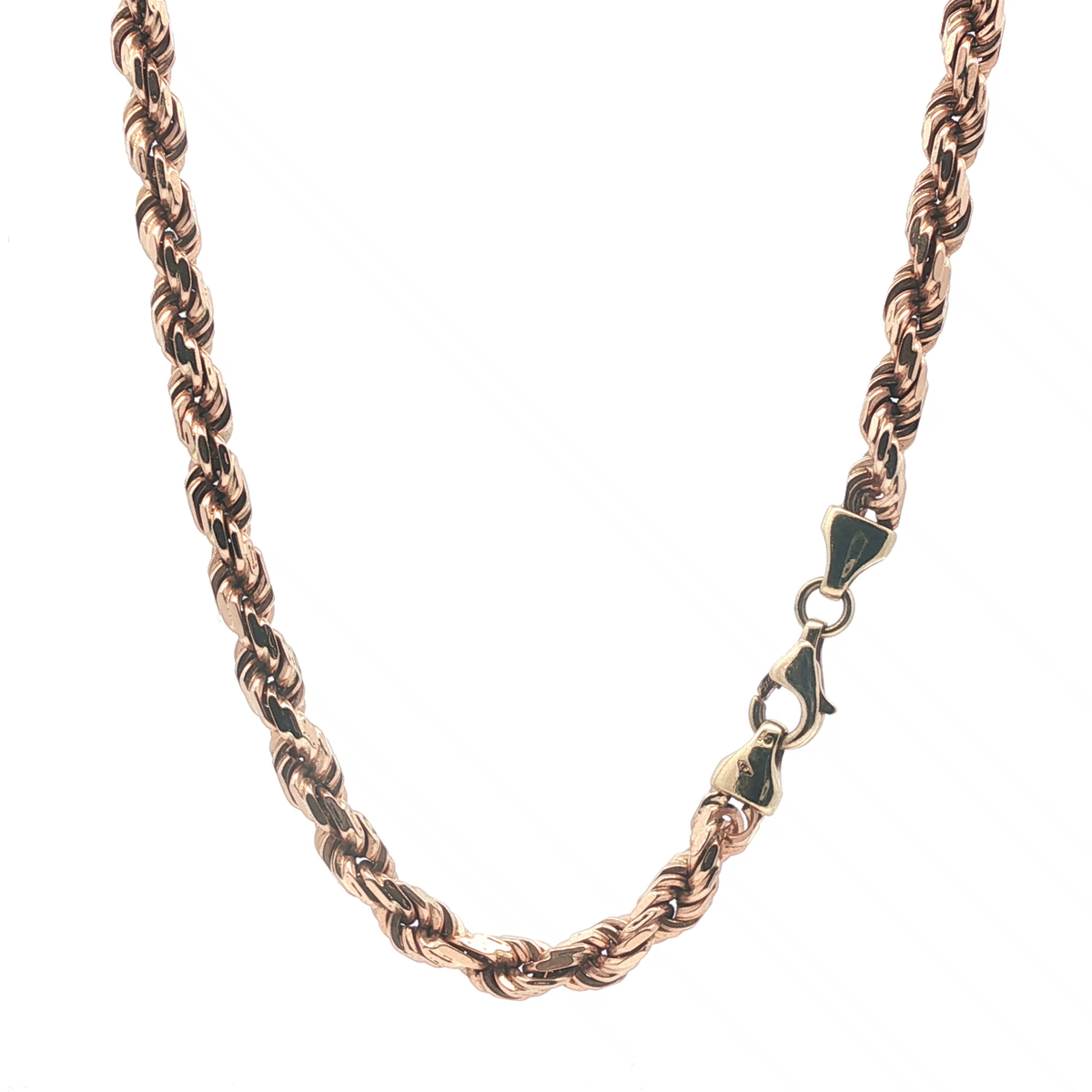 29'' - Pre Owned - 9ct - Rose Gold Rope Chain - ( 68.51g )