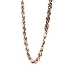 29'' - Pre Owned - 9ct - Rose Gold Rope Chain - ( 68.51g )